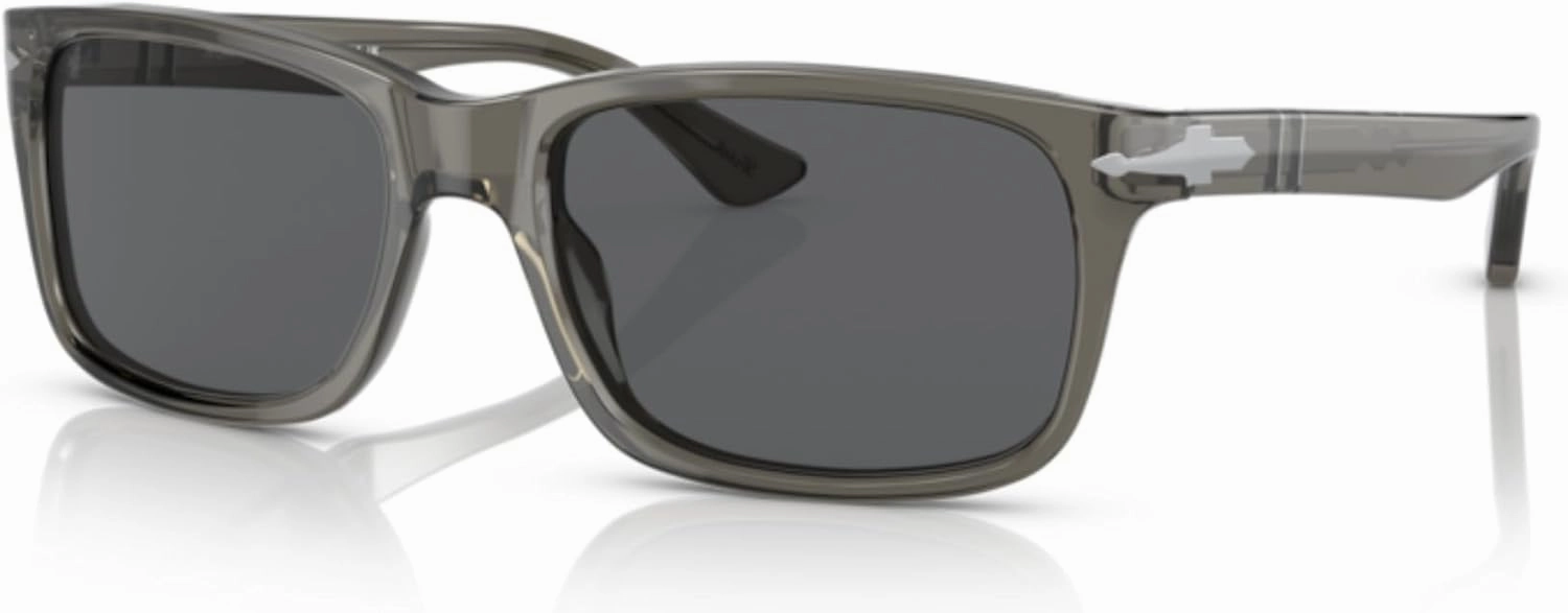 Persol PO3048S Rectangle Sunglasses for Men   BUNDLE With Designer iWear Eyewear Kit