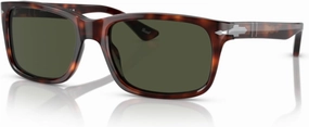 Persol PO3048S Rectangle Sunglasses for Men   BUNDLE With Designer iWear Eyewear Kit
