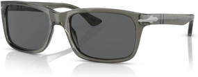 Persol PO3048S Rectangle Sunglasses for Men   BUNDLE With Designer iWear Eyewear Kit