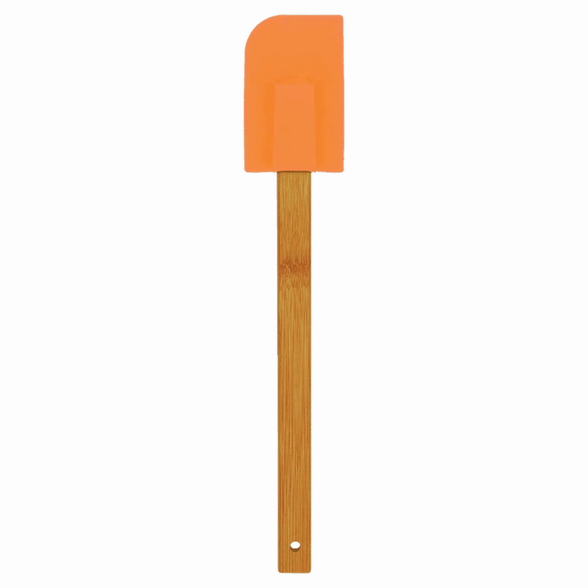 Personalized Bamboo Handle Silicone Spatulas – 6 Colors Available