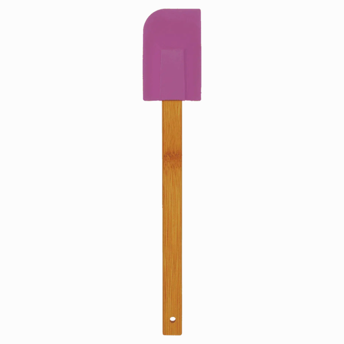 Personalized Bamboo Handle Silicone Spatulas – 6 Colors Available