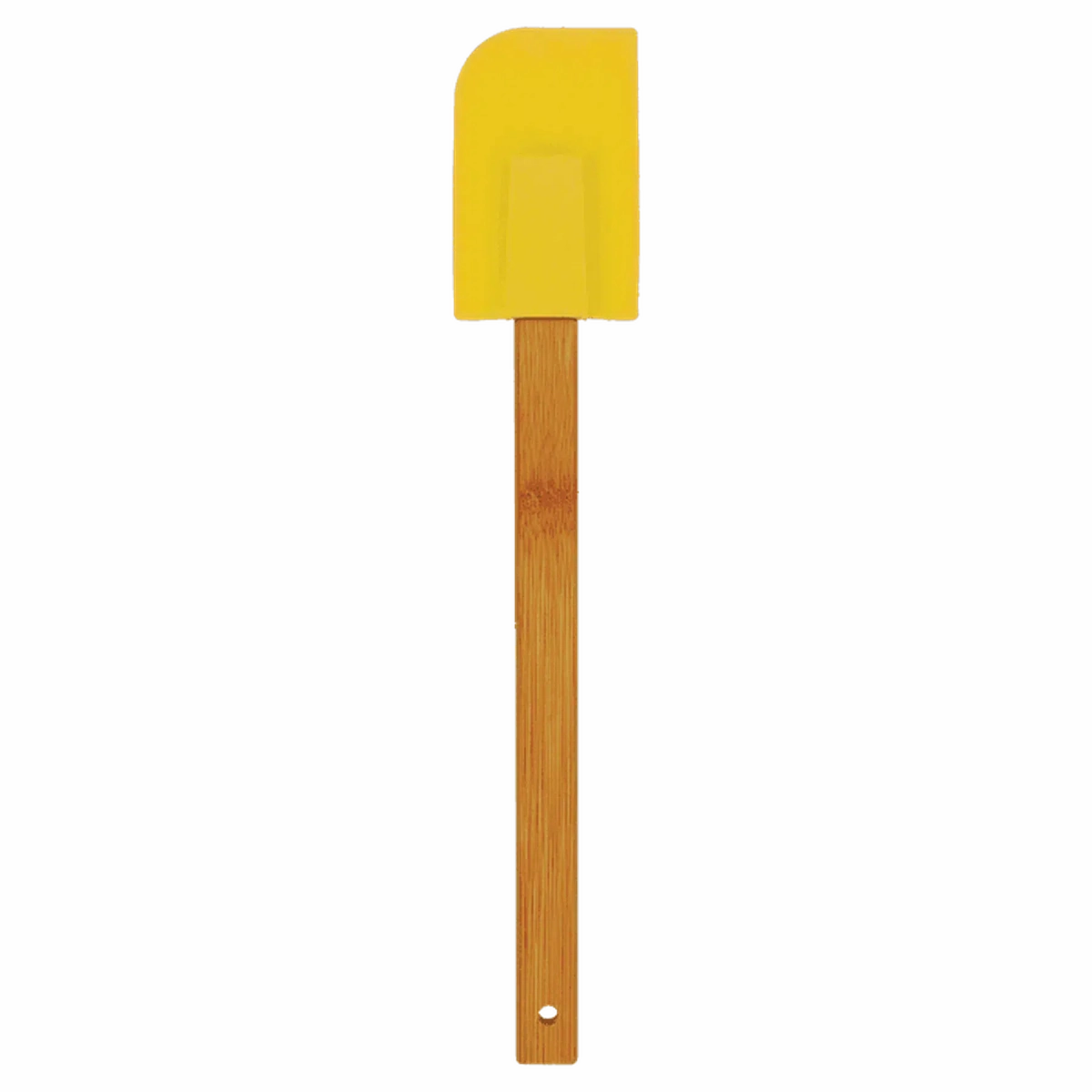 Personalized Bamboo Handle Silicone Spatulas – 6 Colors Available