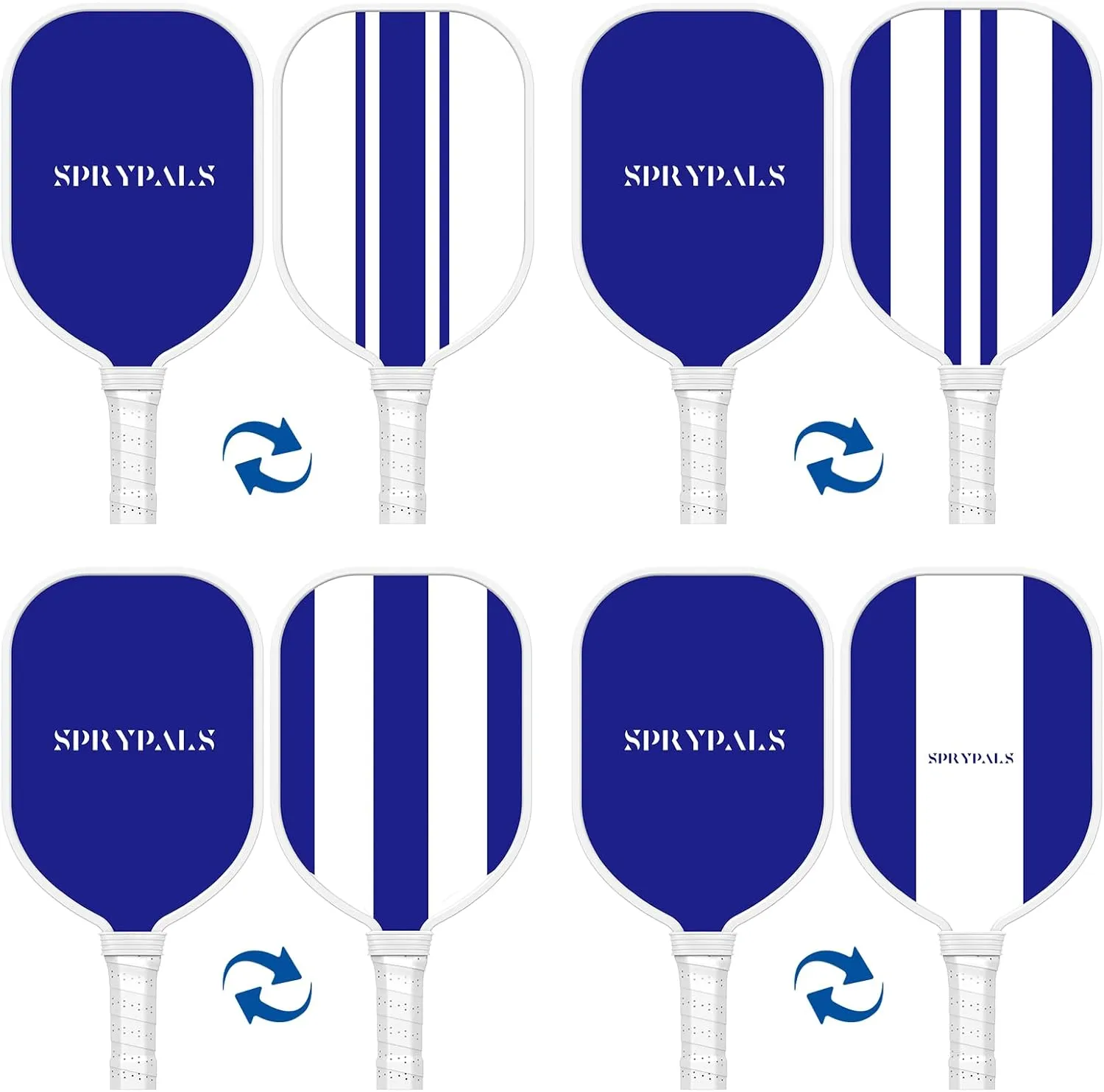 Pickleball Paddles Set of 4, USAPA Approved Pickleball Set of 4 with 4 Pickleball Balls & 1 Carry Bag Premium Wooden Cute Pickle Ball Paddles Rackets Ergonomic Cushion Grip Gifts for Women Youth Men