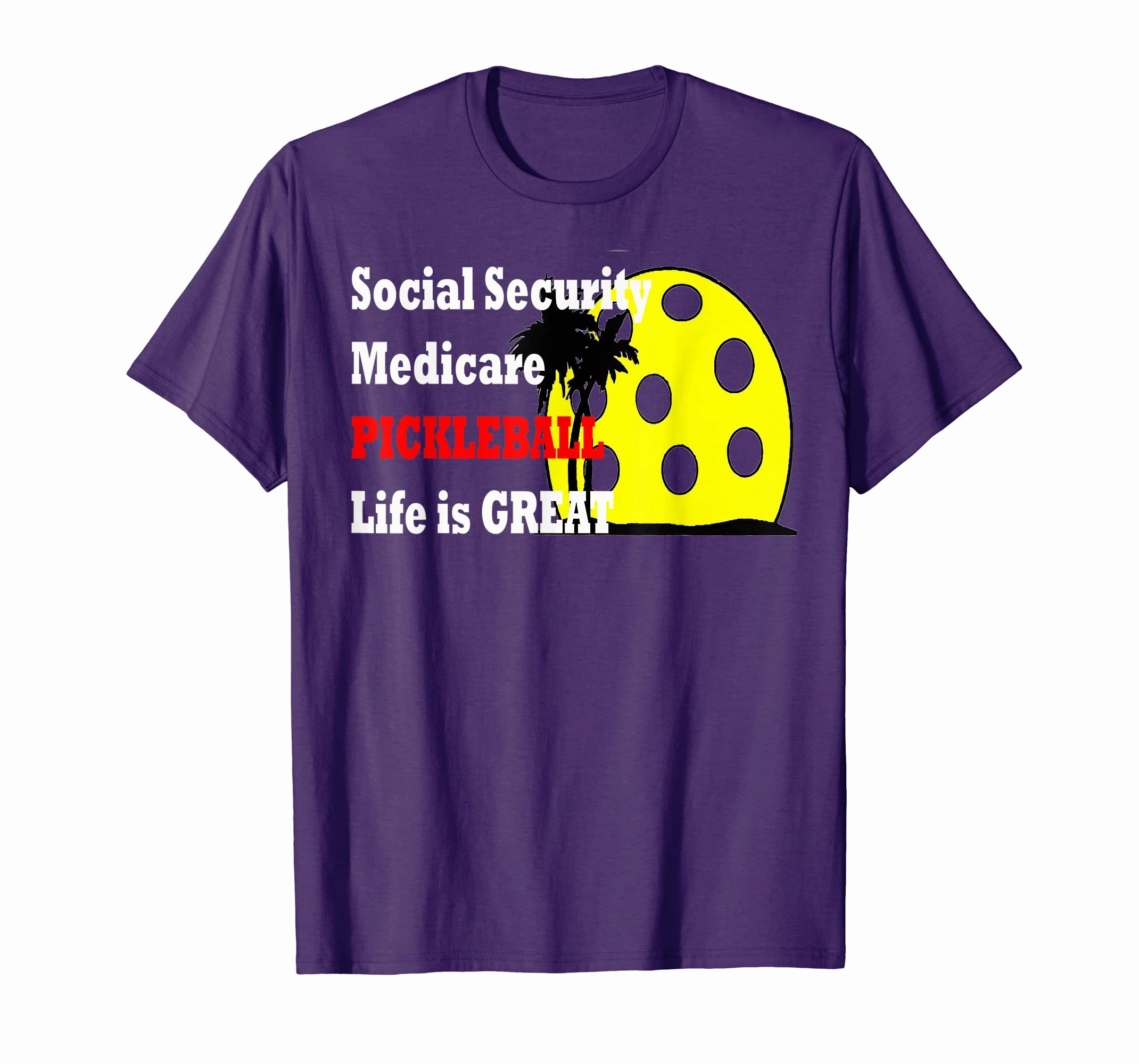 Pickleball Social Security Pickle ball T Shirt