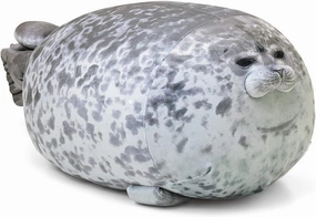 Pineapple Plush Seal Pillow, Giant Stuffed Animal Plushie, Stuffed Seal Plushy Squish Plush Toys, Jumbo Cute Plushies Large Stuffed Animals for Girls, Boys, Kids (23.6 inch)