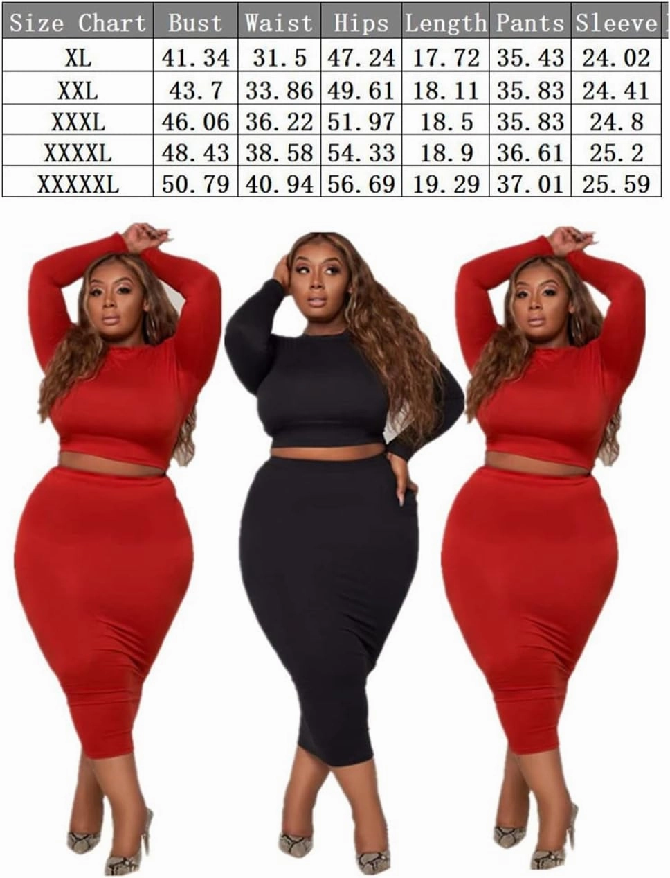 Plus Size Women 2 Piece Outfits Sets Sexy Tracksuit Midi Dress,Sleeveless Tank Top Bodycon Skirts Set Casual Summer