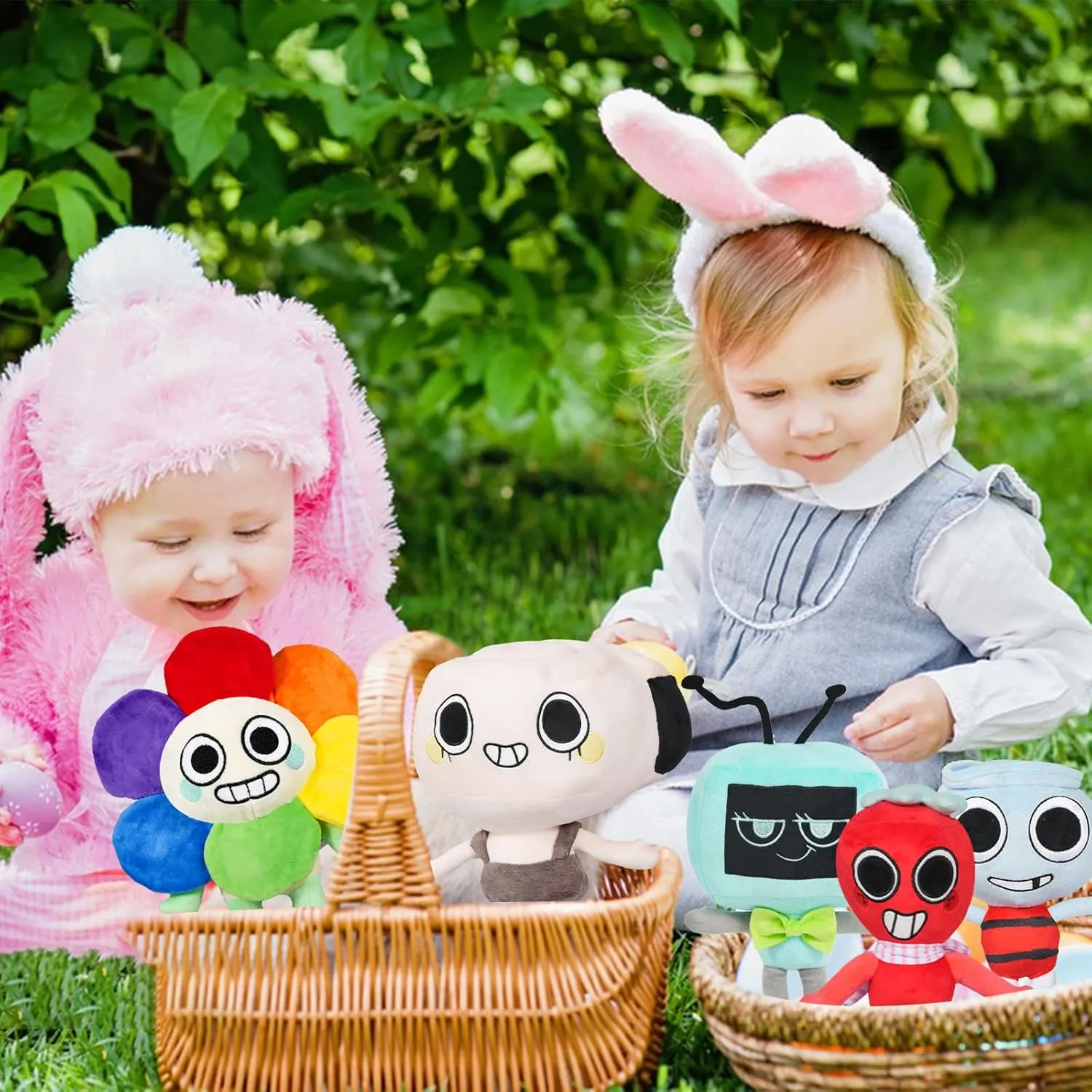 Plush,9.8" Adorable Finn Plush Pillow Home Decors Birthday Valentines Gift for Fans and Kids