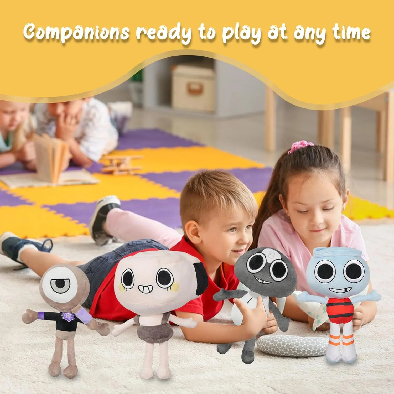 Plush,9.8" Adorable Finn Plush Pillow Home Decors Birthday Valentines Gift for Fans and Kids