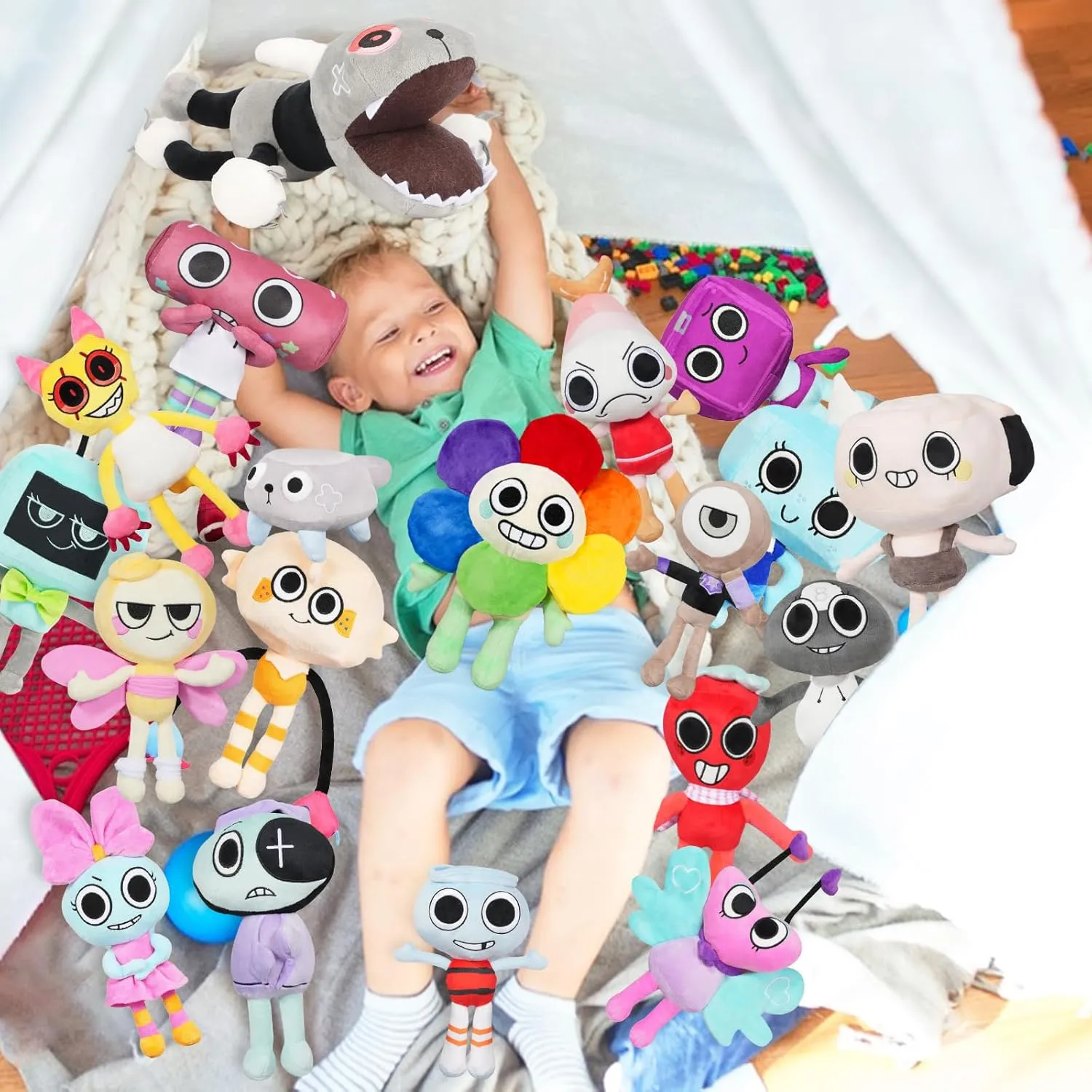 Plush,9.8" Adorable Finn Plush Pillow Home Decors Birthday Valentines Gift for Fans and Kids