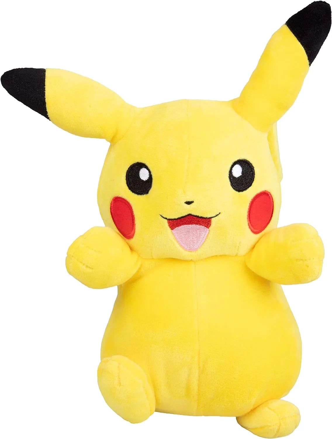 Pokemon 8" Pikachu & Bulbasaur Plush 2-Pack - Generation 1 Starter - Officially Licensed - Authentic Soft Stuffed Animal Toy Figures - Gift for Kids, Boys, Girls - 2 