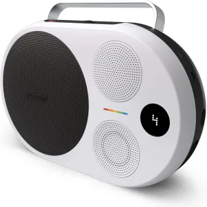 Polaroid P4 Music Player (Black) – Powerful Large Room Wireless Bluetooth Speaker Rechargeable with Dual Stereo Pairing