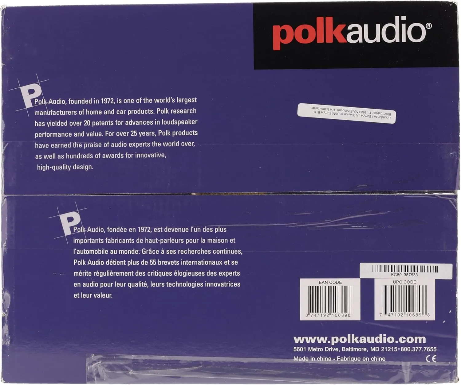 Polk Audio RC80i 2-way Premium In-Ceiling 8" Round Speakers, Set of 2 Perfect for Damp and Humid Indoor/Outdoor Placement - Bath, Kitchen, Covered Porches (White, Paintable-Grille)