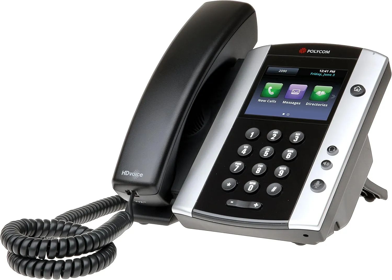 Polycom VVX 500 12-line Business Media Phone POE, Power Supply Not Included