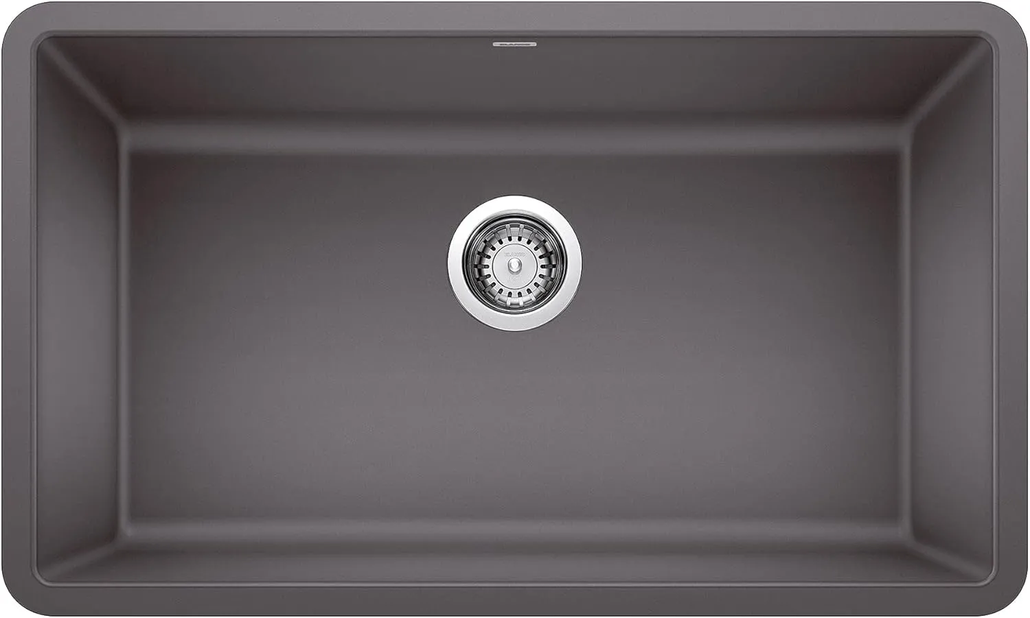 Precis 30in. Single Bowl Kitchen Sink, Cinder