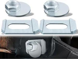Premium K100025 Alignment Caster Camber Kit for 2004-2023 Ford F-150 Lightning Expedition Lincoln Mark LT Navigator 2WD 4WD F150 XL, Replace# K100025, K100070, DM3112345, Silver