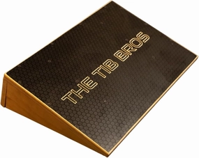 Premium Knees Over Toes Slant Board for Athletic Performance, Training Incline Board for Squats 25 Degree Incline, 400kg Weight Capacity, Non-Slip Surface for Calf Stretch - The Tib Bros