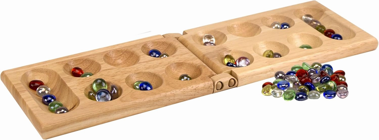 PRESSMAN TOYS PRE442606 MANCALA-AGES 6 TO ADULT; 2-4 PLAYERS