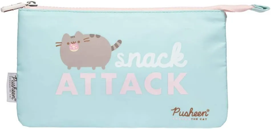 Pusheen Pencil Case | Cute Pencil Case For Girls | Kawaii Stationary | Small Cosmetic Pouch | Pusheen Gifts | Cartuchera Escolar