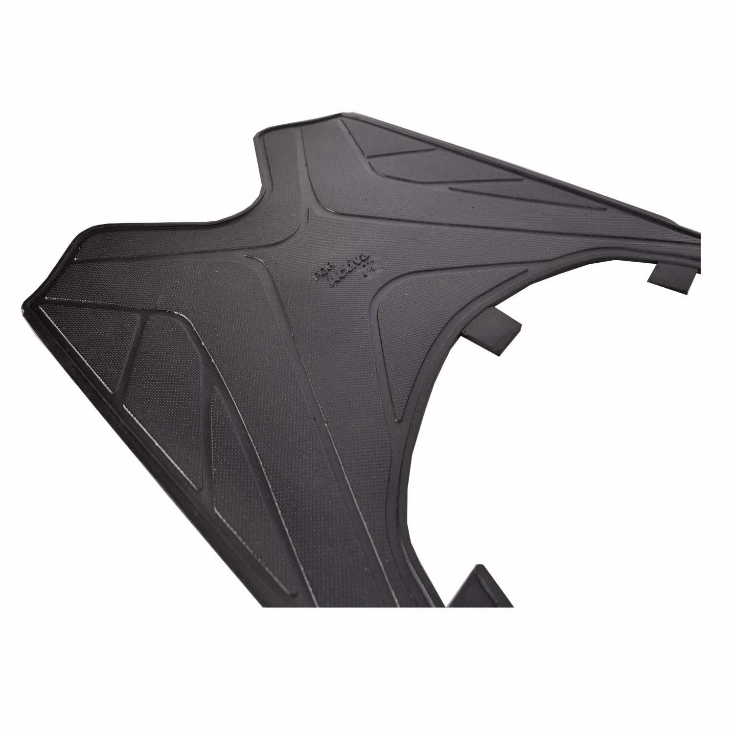 PVC Scooty Floor Mat For Honda Activa, (Black).