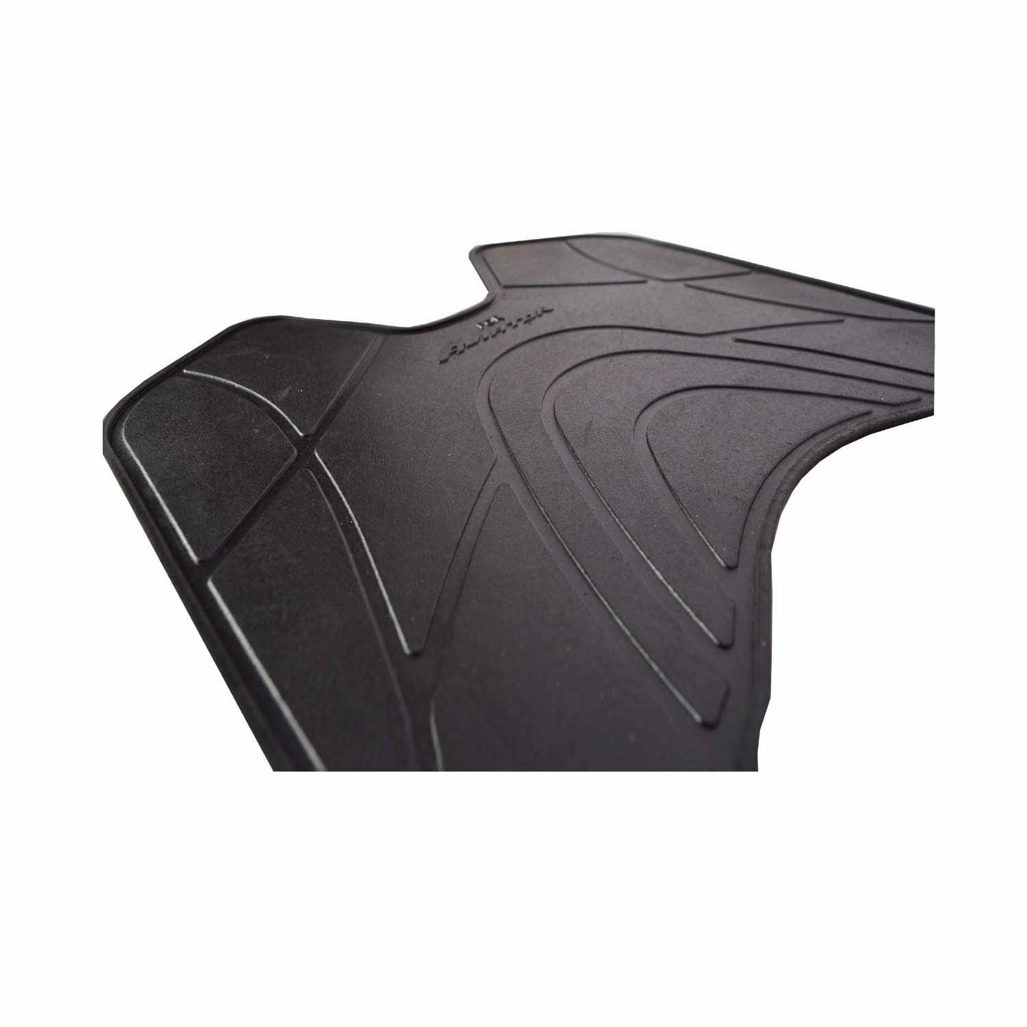 PVC Scooty Floor Mat For Honda Aviator, (Black).