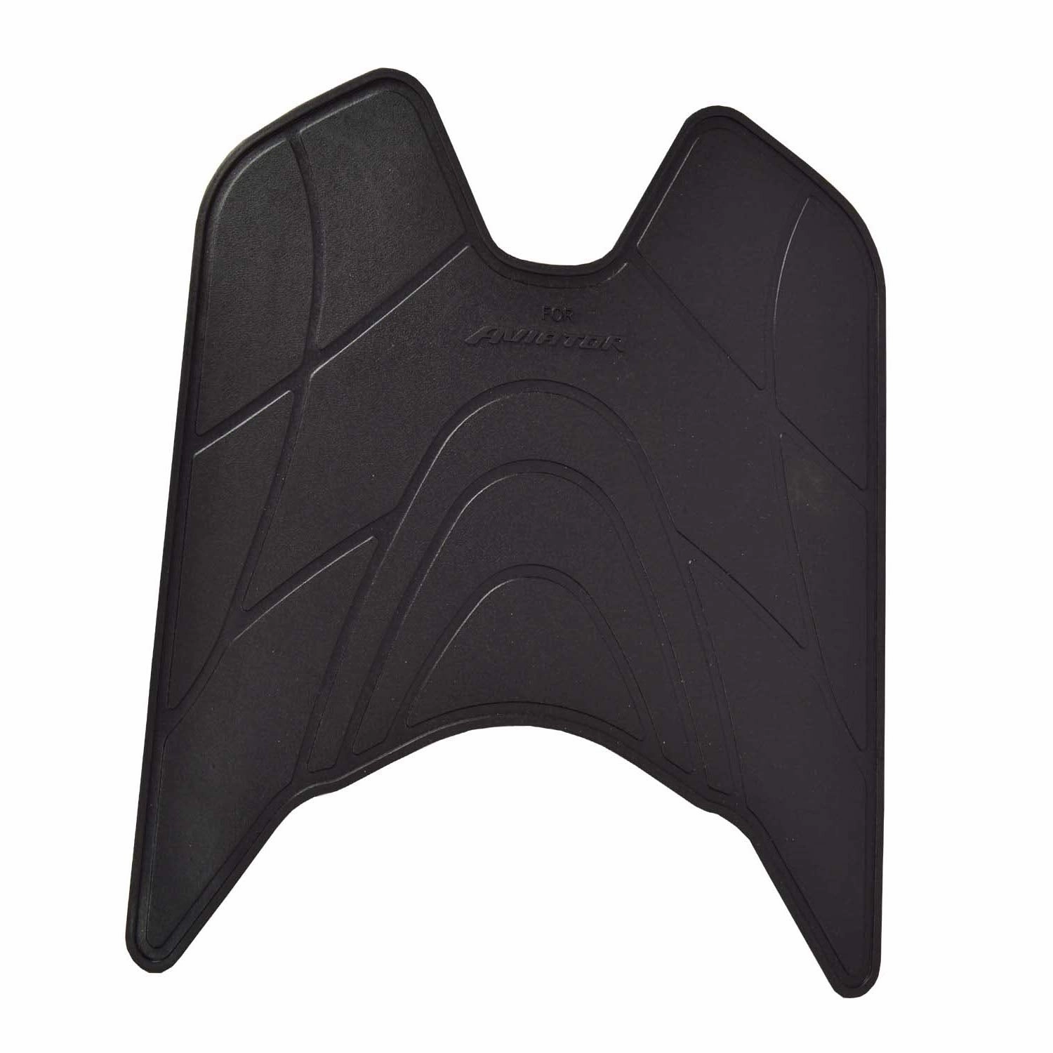 PVC Scooty Floor Mat For Honda Aviator, (Black).