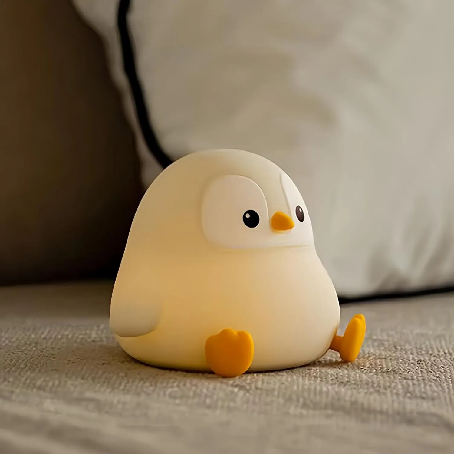 QANYI Penguin Gift Pudgy Penguins Light,Rechargeable Whimsical Lamp Dimmable with Soft Touch,Animal Cute Penguin Stuff Decor,Valentines Day Couple Gifts for Him Boyfriend Girlfriend Her