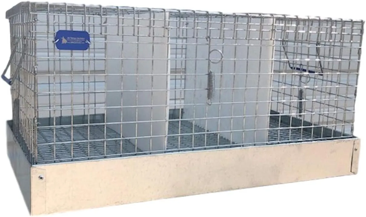 Rabbit Carrier/Transport Cage - 3 Hole (12x18x10)
