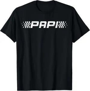 Racing Birthday Matching Family Race Car Pit Crew Papi T-Shirt