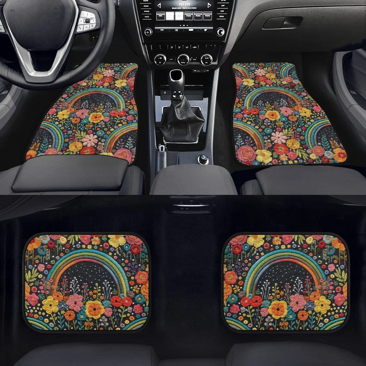 Rainbow Arch Car Floor Mats