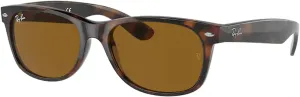 Ray-Ban RB2132 NEW WAYFARER Square Sunglasses For Men For Women   BUNDLE with Designer iWear Eyewear Care Kit