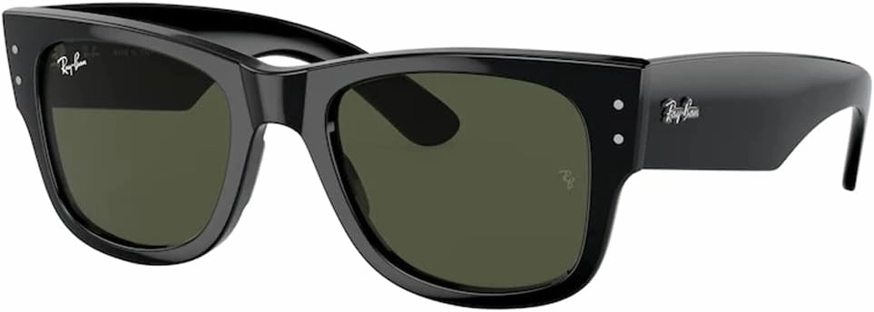 Ray-Ban Mega Wayfarer RB0840SF Square Asian Fit Low Bridge Sunglasses for Men for Women   BUNDLE With DIW Kit