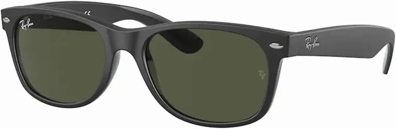 Ray-Ban RB2132 NEW WAYFARER Square Sunglasses For Men For Women   BUNDLE with Designer iWear Eyewear Care Kit