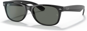 Ray-Ban RB2132 NEW WAYFARER Square Sunglasses For Men For Women   BUNDLE with Designer iWear Eyewear Care Kit