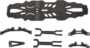Rc Car Chassis Plate Flexible Carbon Fiber Chassis Plate Snrc R3g 1:10 Rc Station Wagon