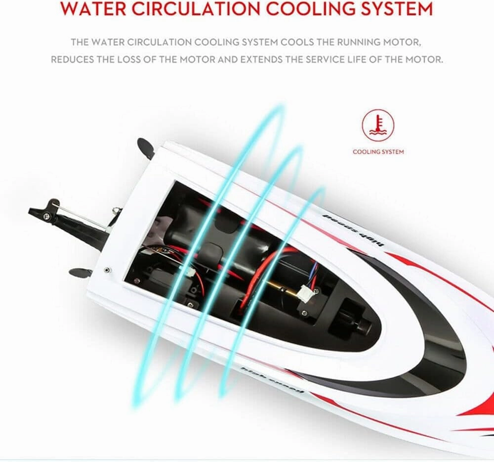 RC Boat Remote Control Boats for Pools and Lakes 2.4 GHZ 25km/h RC Boats for Adults and Kids Fast RC Racing Boats for Kids and Adults Toys Gifts for Boys Girls