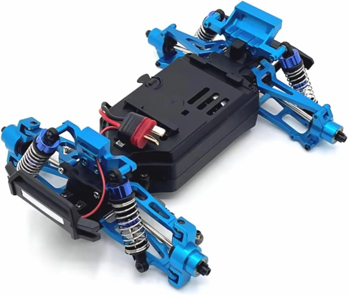 RC Car DIY Parts for MJX for JJRC C8811 20208 1/20 Metal Upgrade and Modification Kit Remote Control Crawler Vehicle Upgrade Parts Accessories(Blue)