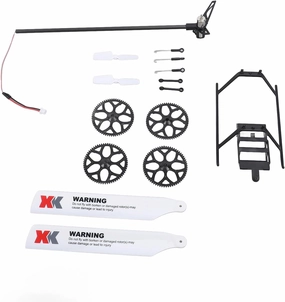 RC Helicopter Parts Accessories Improve Control Performance Compatible Helicopter Parts Kit for WLtoys XK K11 XK K110S