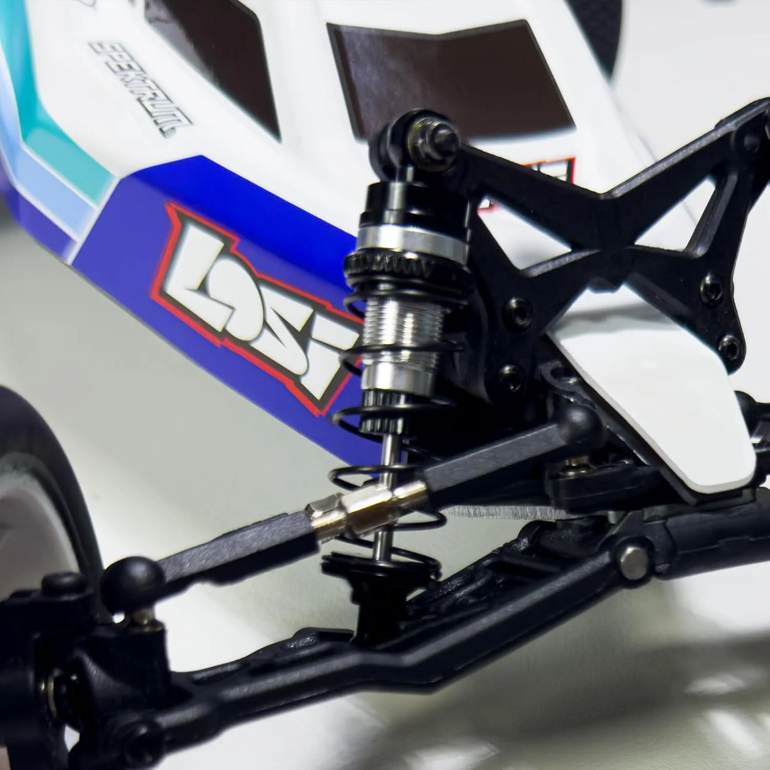 RCAWD Alloy Front Rear Shock for Losi 1/16 Mini-B 1/18 Mini-T Shocks Series Upgrades Part Black