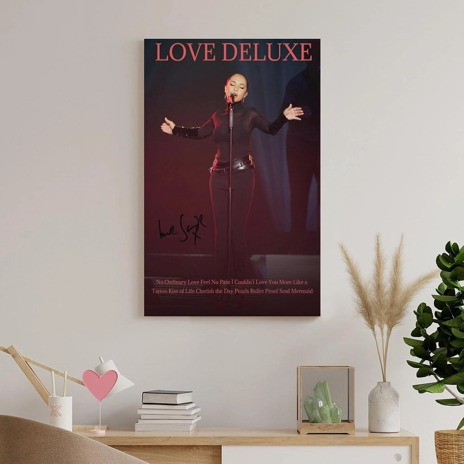 Redamancy Sade Poster Canvas Wall Art For Room Aesthetic And Decor (31) Poster For Bedroom Living Room Bathroom Kitchen Office Decor 20x30inch(50x75cm) Unframe-style