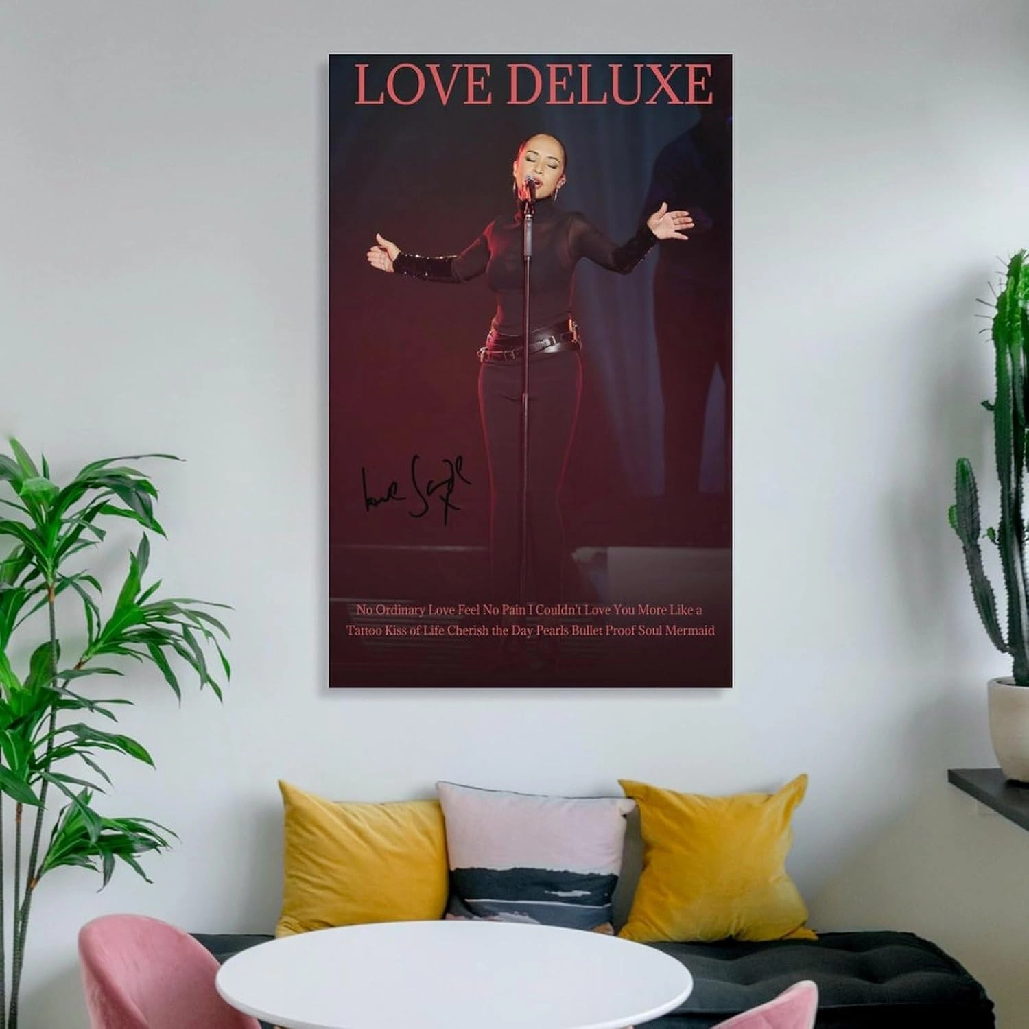 Redamancy Sade Poster Canvas Wall Art For Room Aesthetic And Decor (31) Poster For Bedroom Living Room Bathroom Kitchen Office Decor 20x30inch(50x75cm) Unframe-style