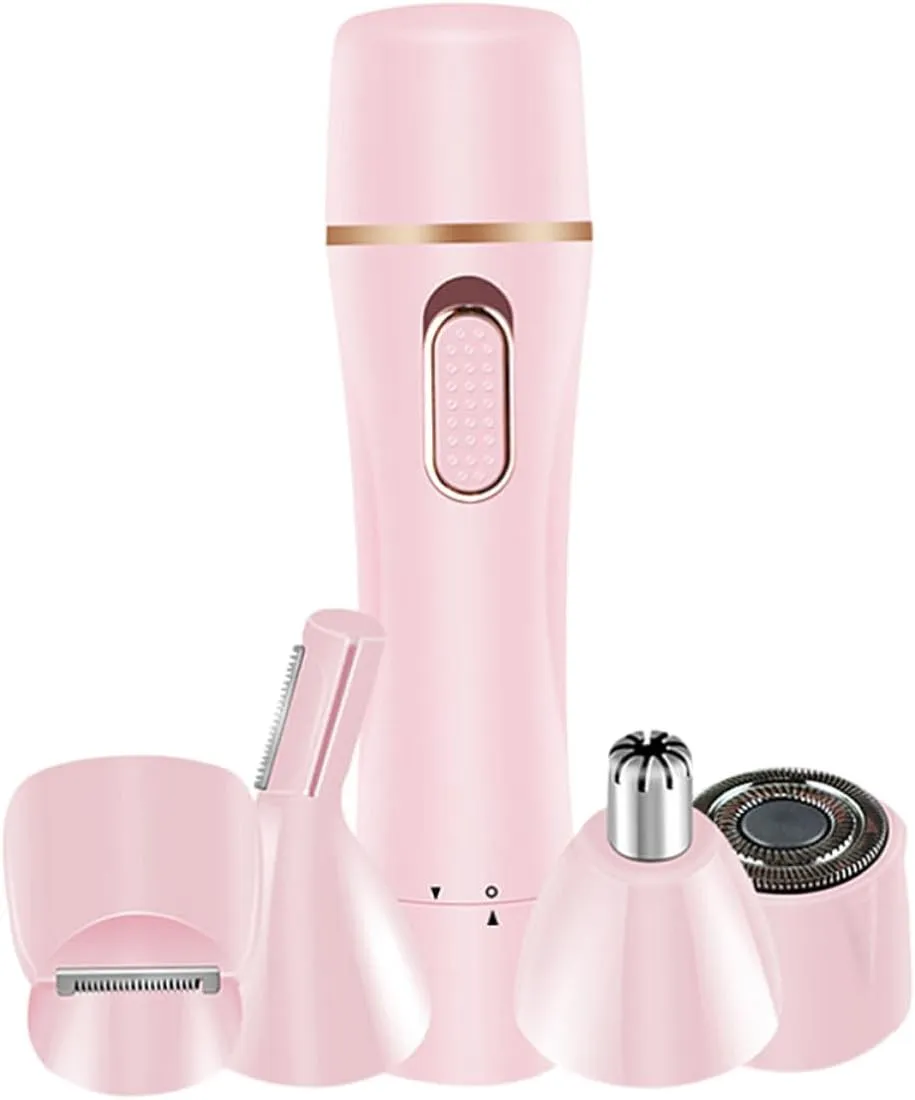 Remover for Women USB Rechargeable Eyebrow Trimmer Nose Hair Cutter and Temple Hair Shaver Safe and Durable Grooming Tool for Painless Hair Removal