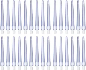 Replacement Flexible Tips with connectors. Reusable Accessories for Coffee & Water Colon Cleanse. 30 Tips Included. Detox for Men and Women