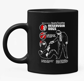 Reservoir Dogs Steve Buscemi Harvey Keitel Crime Film Coffee Tea Milk Cup Mug 11 Oz