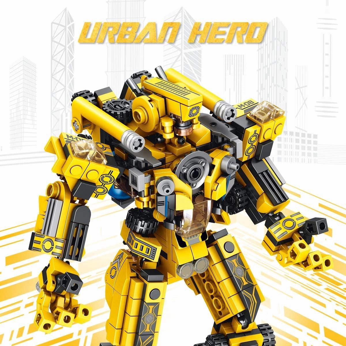 Robot Building Toys for 6 7 8 9 10 11 12 13 14 Years Old Kids | 25-In-1 Construction Blocks Sets for Robot or Trucks, Christmas Birthday Gifts for Age 6-8 7-9 8-14 Yrs Boys