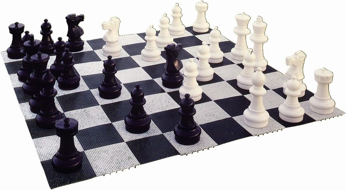rolly toys Giant/Oversized Chess and Checkers Game Board