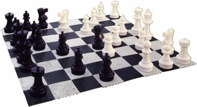 rolly toys Giant/Oversized Chess and Checkers Game Board