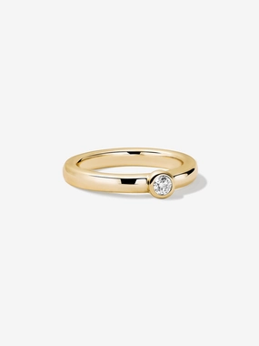 Round Sapphire Ring
