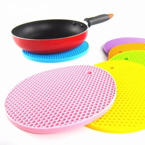 Round Silicone Pot Holder