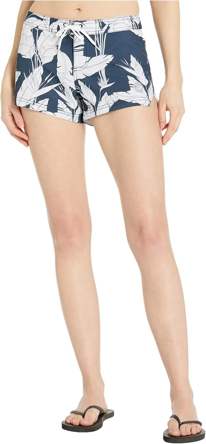 Roxy Women's Board Quick Dry Bathing Suit Shorts, 2" Inseam-Swimsuit Bottoms (XS-XXL)