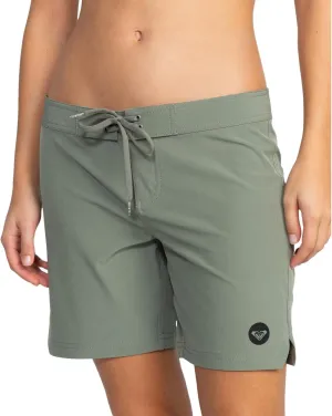 Roxy Women's Board Quick Dry Bathing Suit Shorts, 7" Inseam-Swimsuit Bottoms (Xs-XXL)